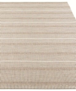 Jute buitenkleed Laon Elle Decoration - crème - overzicht schuin, thumbnail