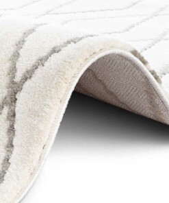 Design Vloerkleed Rouen Elle Decoration - crème/grijs - close up, thumbnail Design Vloerkleed Rouen Elle Decoration - crème/grijs - close up, thumbnail