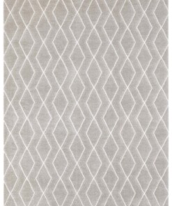 Design Vloerkleed Rouen Elle Decoration - grijs/crème - overzicht boven, thumbnail