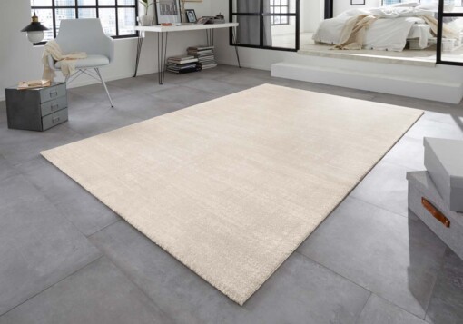 Design vloerkleed Vanves Elle Decoration - crème - sfeer
