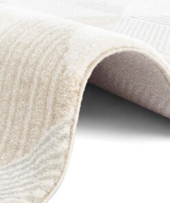 Design Vloerkleed Yerres Elle Decoration - beige/crème - close up, thumbnail