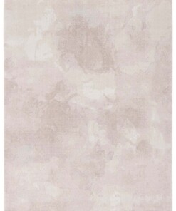 Design vloerkleed Matoury Elle Decoration - crème/roze - overzicht boven