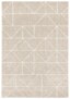Design vloerkleed Arles Elle Decoration - grijs/zilver - overzicht boven, thumbnail