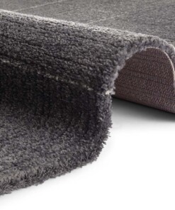 Design vloerkleed Castres Elle Decoration - donkergrijs/crème - close up, thumbnail