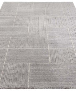 Design vloerkleed Castres Elle Decoration - lichtgrijs/crème - overzicht schuin, thumbnail