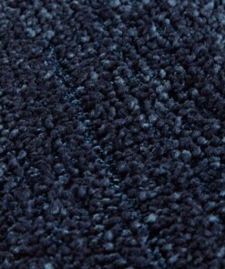 Design vloerkleed Loos Elle Decoration - donkerblauw - close up, thumbnail