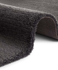 Design vloerkleed Loos Elle Decoration - antraciet - close up, thumbnail