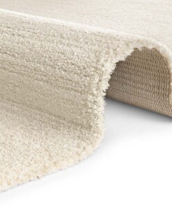 Design vloerkleed Loos Elle Decoration - crème - close up, thumbnail