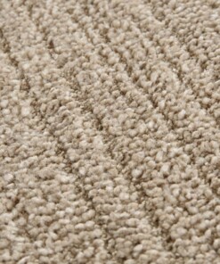 Design vloerkleed Loos Elle Decoration - beige/bruin - close up, thumbnail