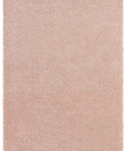 Hoogpolig vloerkleed Orly Elle Decoration - roze - overzicht boven, thumbnail