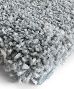 Loper hoogpolig Orly Elle Decoration - blauw - close up, thumbnail Loper hoogpolig Orly Elle Decoration - blauw - close up, thumbnail