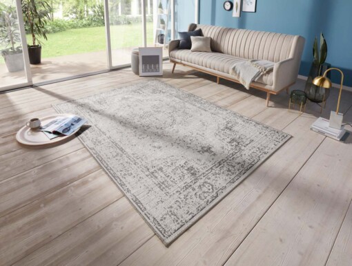 Binnen & buiten vloerkleed Cenon Elle Decoration - crème - sfeer