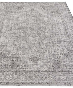 Binnen & buiten vloerkleed Cenon Elle Decoration - grijs - overzicht schuin, thumbnail