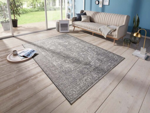 Binnen & buiten vloerkleed Cenon Elle Decoration - grijs - sfeer