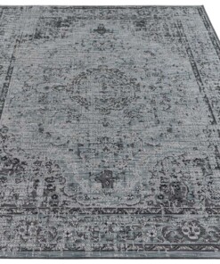 Binnen & buiten vloerkleed Cenon Elle Decoration - blauw - overzicht schuin, thumbnail Binnen & buiten vloerkleed Cenon Elle Decoration - blauw - overzicht schuin, thumbnail