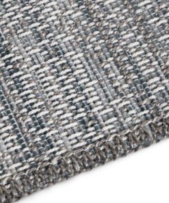 Loper binnen & buiten Lens Elle Decoration - blauw - close up, thumbnail Loper binnen & buiten Lens Elle Decoration - blauw - close up, thumbnail