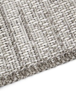 Binnen & buiten vloerkleed Lens Elle Decoration - crème - close up, thumbnail