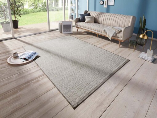 Binnen & buiten vloerkleed Lens Elle Decoration - crème - sfeer