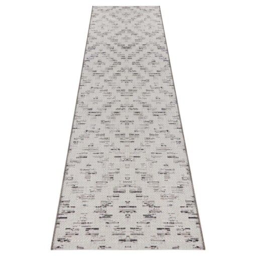 Loper binnen & buiten Creil Elle Decoration - crème - overzicht boven