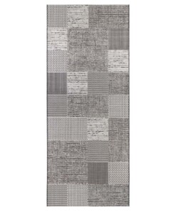 Loper binnen & buiten Agen Elle Decoration - crème/antraciet - overzicht boven, thumbnail Loper binnen & buiten Agen Elle Decoration - crème/antraciet - overzicht boven, thumbnail