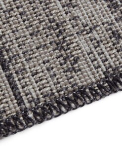 Loper binnen & buiten Blois Elle Decoration - grijs/antraciet - close up, thumbnail