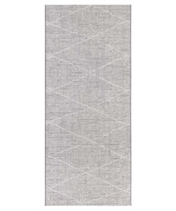 Loper binnen & buiten Blois- Elle Decoration - crème/antraciet - overzicht boven, thumbnail Loper binnen & buiten Blois- Elle Decoration - crème/antraciet - overzicht boven, thumbnail