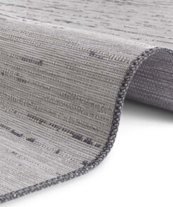 Binnen & buiten vloerkleed Laval Elle Decoration - grijs - close up, thumbnail