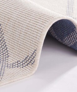 Loper Corisa - blauw/creme - close up, thumbnail