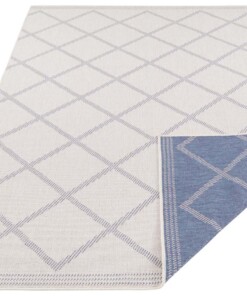 Loper Corisa - blauw/creme - overzicht schuin, thumbnail