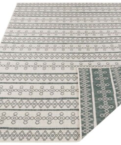 Binnen & buiten vloerkleed Madeira - groen/creme - overzicht schuin, thumbnail Binnen & buiten vloerkleed Madeira - groen/creme - overzicht schuin, thumbnail