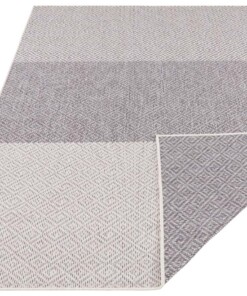 Binnen & buiten vloerkleed Maui - grijs/creme - overzicht schuin, thumbnail Binnen & buiten vloerkleed Maui - grijs/creme - overzicht schuin, thumbnail