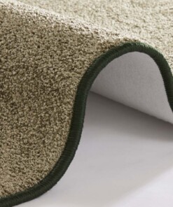 Modern fluweel effen vloerkleed Gloss - groen - close up, thumbnail Modern fluweel effen vloerkleed Gloss - groen - close up, thumbnail