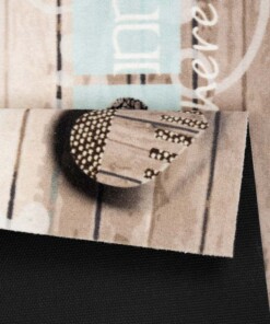 Keukenloper "Home is where the heart is" Wasbaar 30°C 103830 - close up, thumbnail Keukenloper "Home is where the heart is" Wasbaar 30°C 103830 - close up, thumbnail