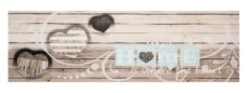 Keukenloper "Home is where the heart is" Wasbaar 30°C 103830 - overzicht boven, thumbnail Keukenloper "Home is where the heart is" Wasbaar 30°C 103830 - overzicht boven, thumbnail