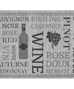 Keukenloper Wine Lovers Wasbaar 30°C 103834 - overzicht boven, thumbnail