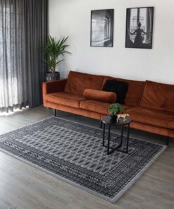 Design perzisch tapijt Royalty - Oud klassiek grijs - sfeer