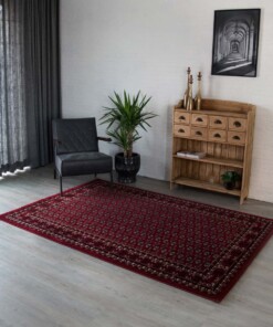Design perzisch tapijt Royalty - Oud klassiek rood - sfeer, thumbnail