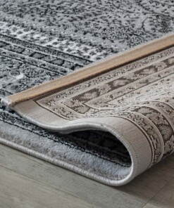 Design perzisch tapijt Royalty - Perzisch grijs - close up vouw