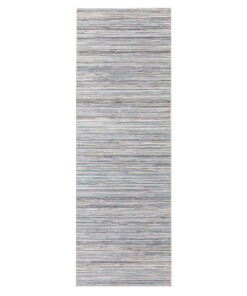 Loper binnen & buiten Lotus - lichtgrijs/blauw - overzicht schuin, thumbnail