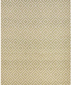 Buitenkleed ruiten Raute - groen/crème - overzicht schuin, thumbnail