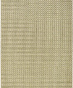 Binnen & buiten vloerkleed Coin - groen - overzicht schuin, thumbnail