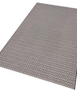 Binnen & buiten vloerkleed Coin - zwart - overzicht schuin, thumbnail Binnen & buiten vloerkleed Coin - zwart - overzicht schuin, thumbnail