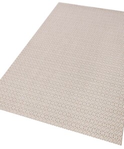 Binnen & buiten vloerkleed Coin - grijs - overzicht schuin, thumbnail