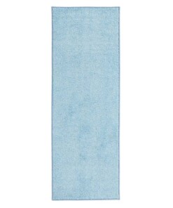 Moderne effen loper Pure - blauw - overzicht boven, thumbnail