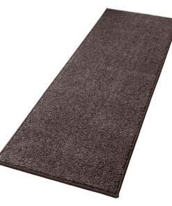 Moderne effen loper Pure - antraciet - overzicht schuin, thumbnail Moderne effen loper Pure - antraciet - overzicht schuin, thumbnail