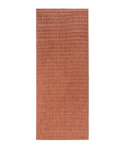 Balkonkleed effen Match - terracotta - overzicht boven