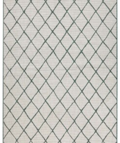 Binnen & buiten vloerkleed ruiten Malaga - groen/crème - overzicht boven, thumbnail Binnen & buiten vloerkleed ruiten Malaga - groen/crème - overzicht boven, thumbnail