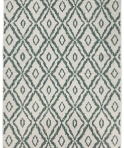 Binnen & buiten vloerkleed ruiten Rio - groen/crème - overzicht boven, thumbnail Binnen & buiten vloerkleed ruiten Rio - groen/crème - overzicht boven, thumbnail