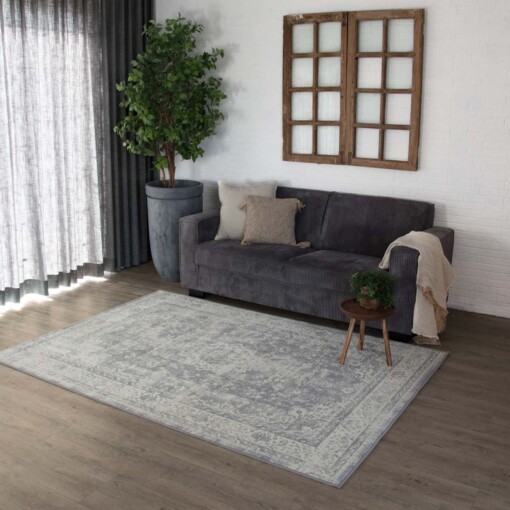 Vintage vloerkleed orbis Joy de Vivre - grijs - sfeer