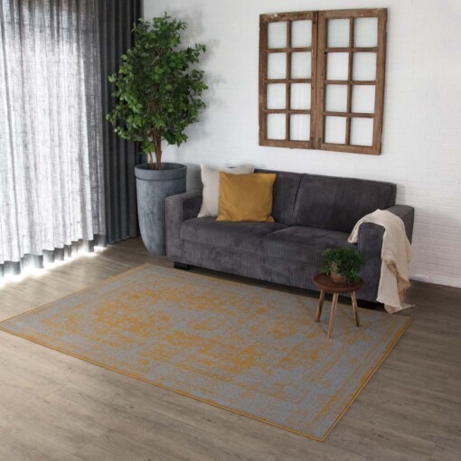 Vintage Vloerkleed Orbis - Joy de Vivre - goud/grijs - sfeer